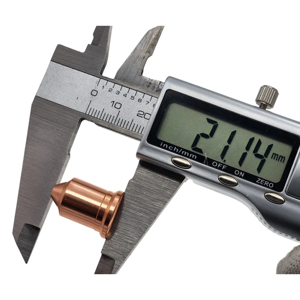 

10PCS 220990 Plasma Nozzles Tips Fit PMX 105 85 A–105 A Cutting Nozzle For PMX 105 Consumable Soldering Welding Tool Accessory