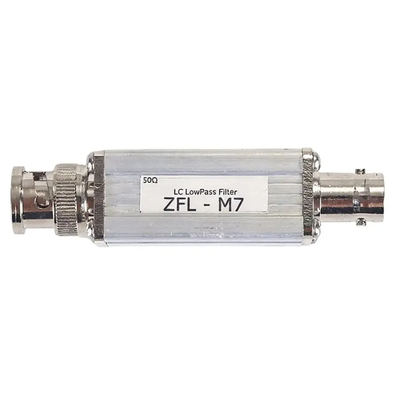 Фото Низкочастотный фильтр B50B-ZFL-M7, DC-700 кГц, 50 Ом, LC, с плоским полосой пропускания, высоким уровнем подавления, лабораторно №1