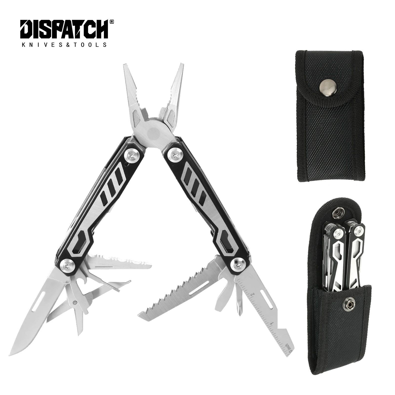 

16 in 1 Multifunctional Plier Wire Stripper Folding Plier for Outdoor Camping Hiking Survival Multitool Portable Pocket Pliers