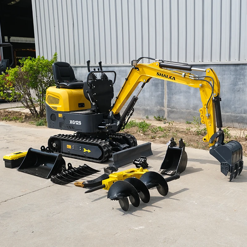 Мини-экскаватор Shanding Ce/Epa/Euro 5 2-тонный дизельный фермерский двигатель Kubota