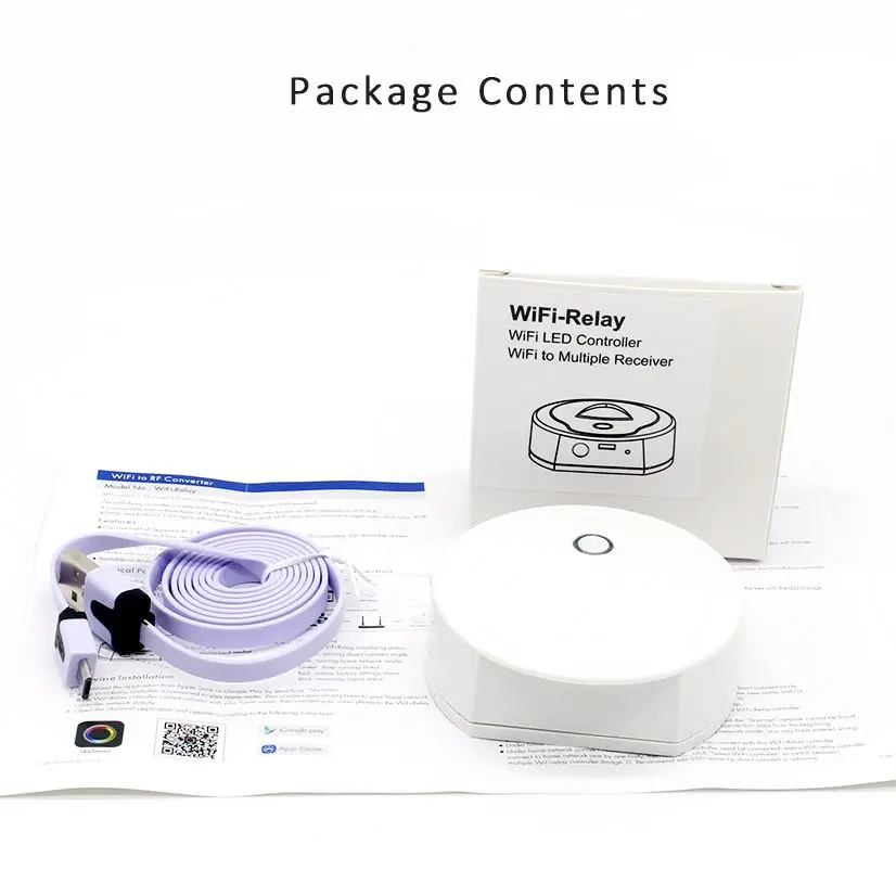 1-16-зонный регулятор яркости Wi-Fi 5 В 12 24 постоянного тока реле в радиочастотный