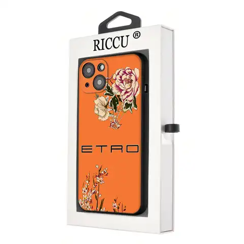 Чехол для телефона RICCU для женщин, чехол для IPhone 14 11 12 Pro 8 7 Plus X 14 Pro MAX SE2020 6 Plus XR XS в стиле ретро с цветами