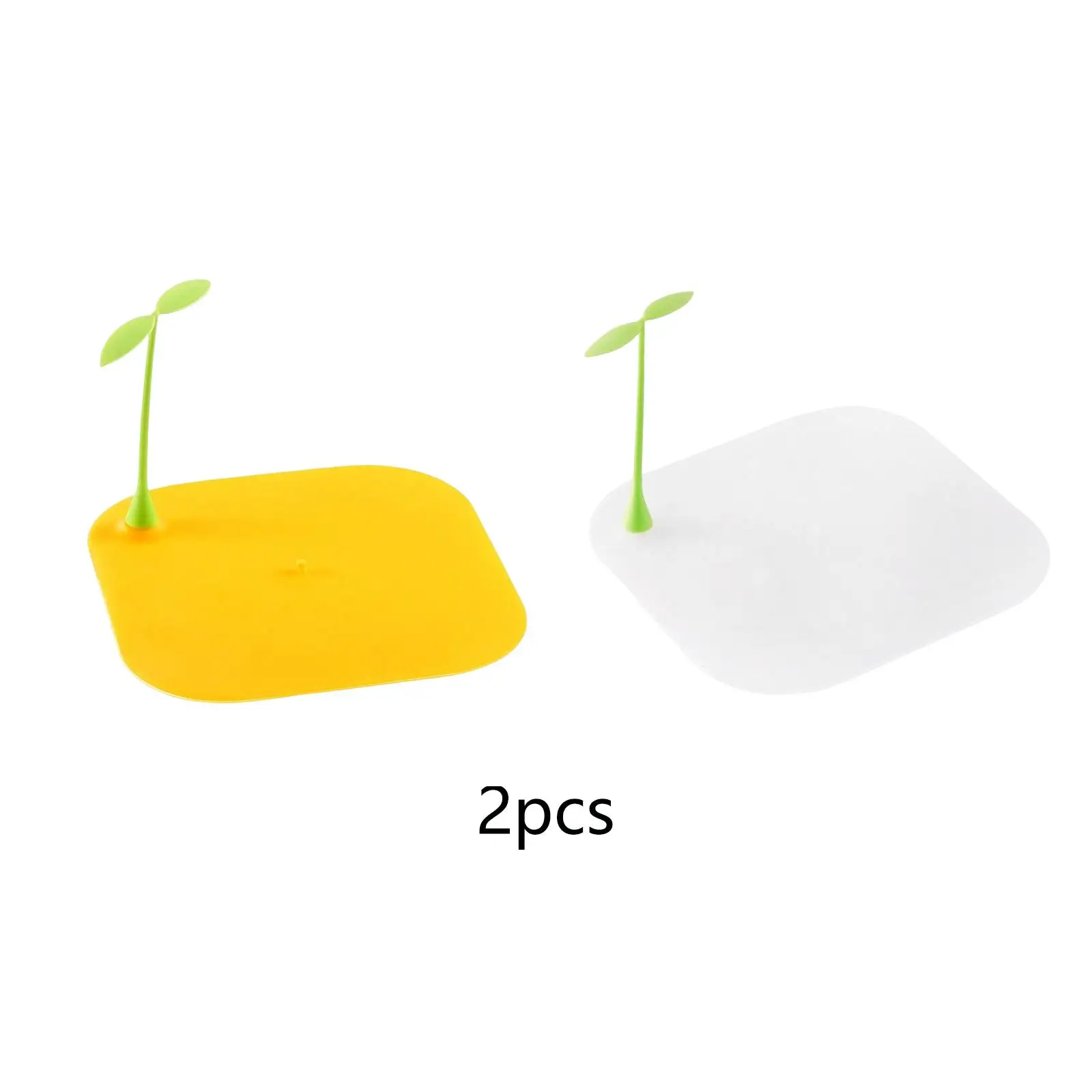 

2Pcs Floor Drain Cover Anti Odor Mat Odor Preventing Pad for Bathroom Sink
