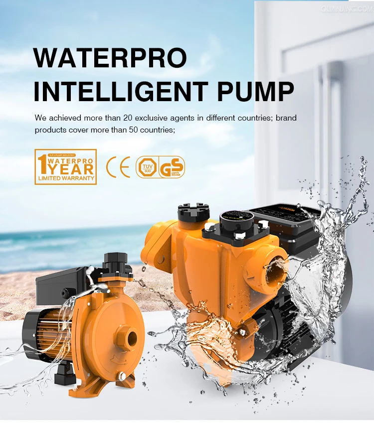 Высокопроизводительный самовсасывающий насос периферийного давления воды WATERPRO