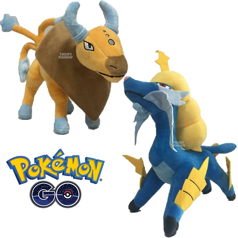 

Anime Pokemon Samurott Tauros Collectible Plush Doll Pet Toys Cute Cartoon Creative Birthday Gift Scenery ornament