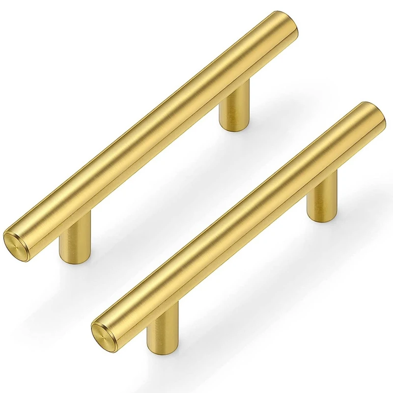 

30 Pack Cabinet Handles Brass Cabinet Gold Dresser Drawer Pulls Stainless Steel Door Hardware Handle