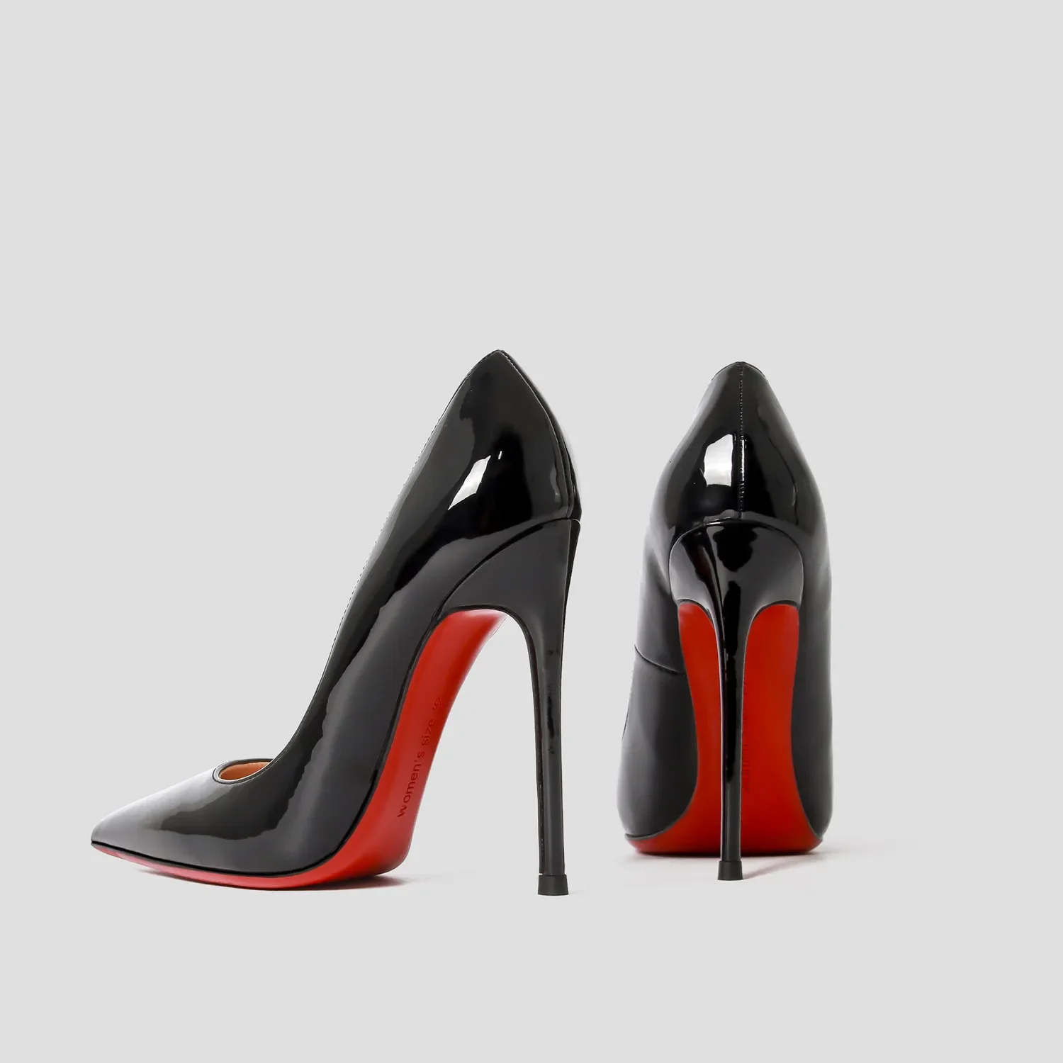 Hot Sale 2015 12cm So Kate Red Bottoms High Heels Shoes Women Patent  Leather Sexy Point Toe Pumps 35-42 - AliExpress