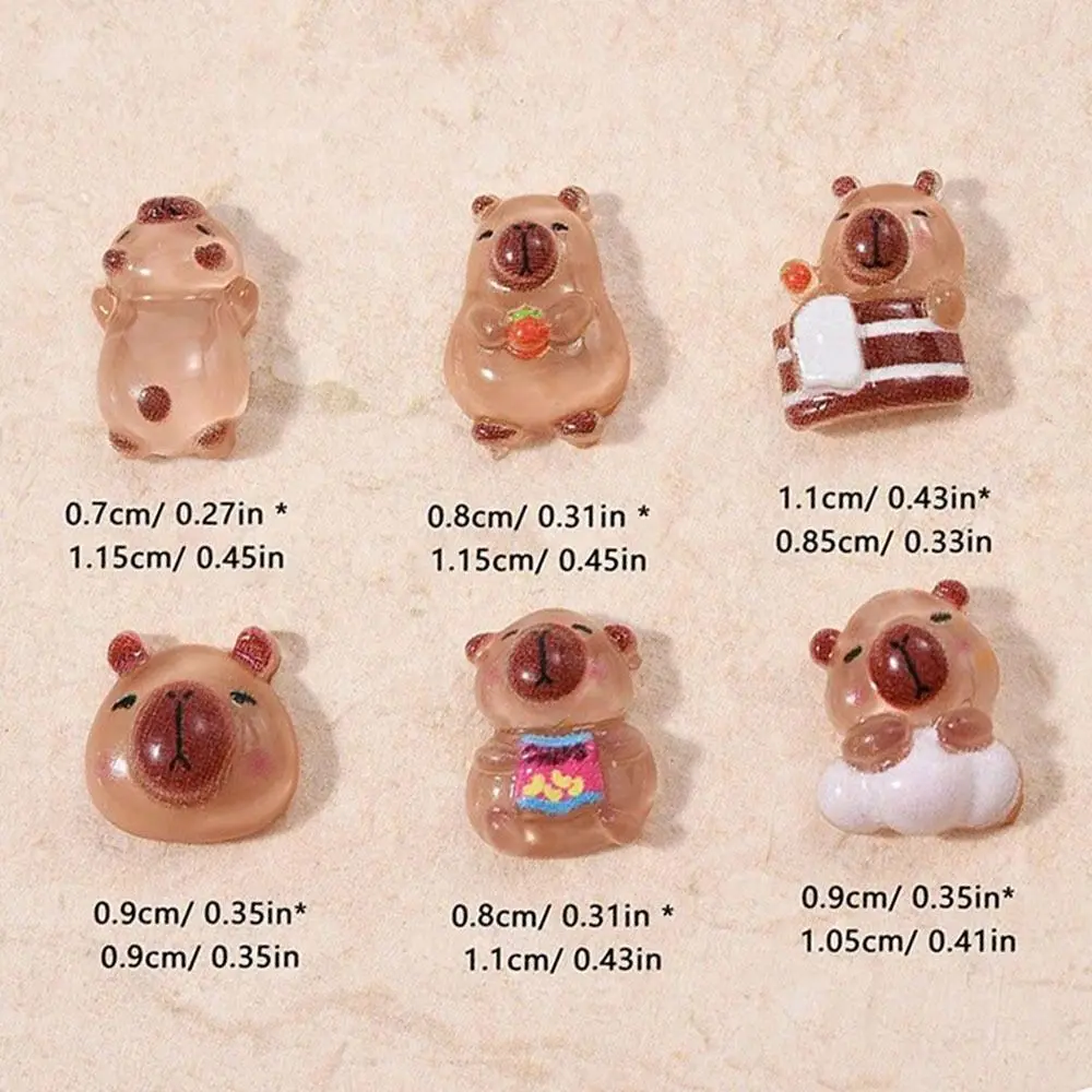 20 шт. аксессуары для дизайна ногтей Симпатичные Мультяшные мини-мешковидные