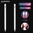 Для iPad Pencil с отказом от ладони, активный стилус для Apple Pencil 2 iPad 2018 и 2019 6th 7th GenPro 3rd GenMini 5th