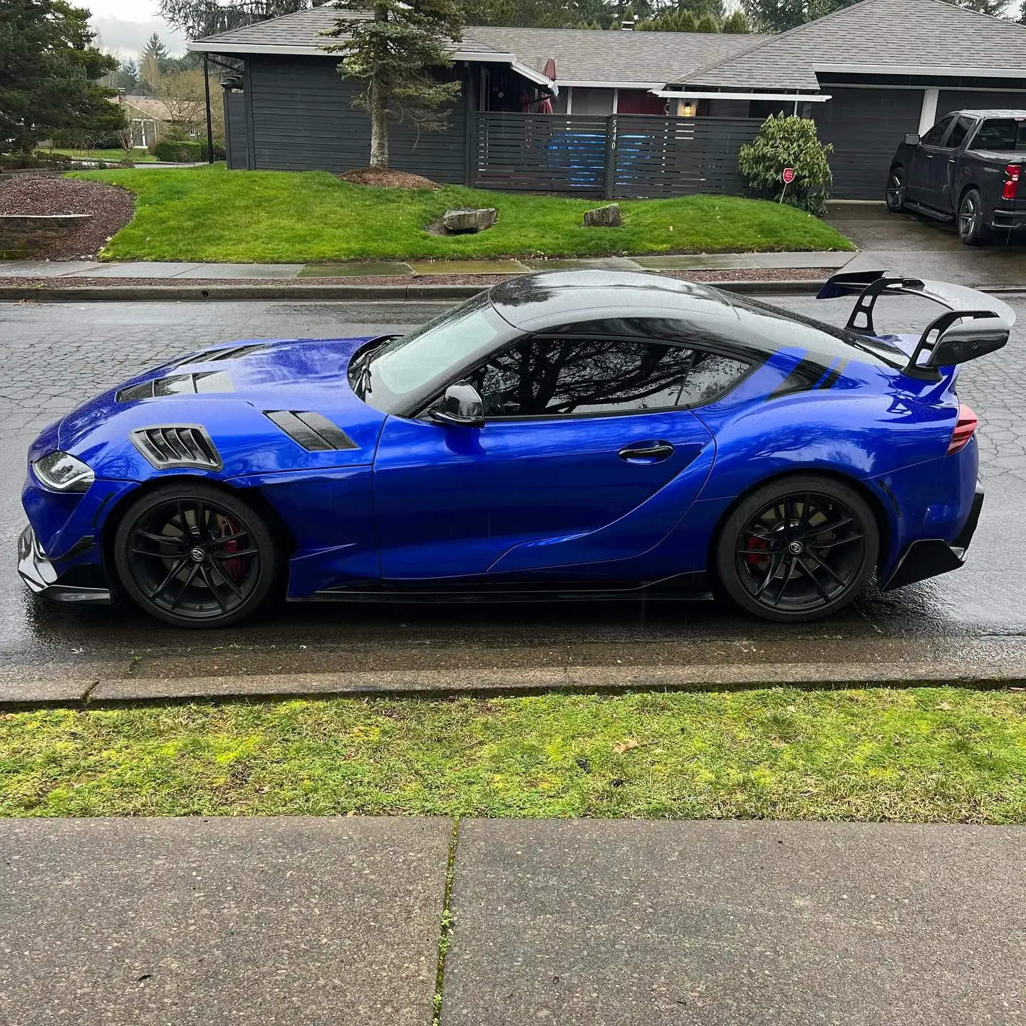 Сухое углеродное волокно Suora A90 A-D Wing Для Toyota GR Supra A91 MK5 комплект заднего спойлера