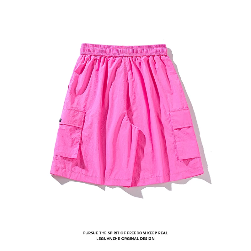

Privathinker женские летние шорты на шнуровке быстросохнущие Y2K модные брендовые брюки с эластичной резинкой на талии мешковатые женские короткие брюки-карго