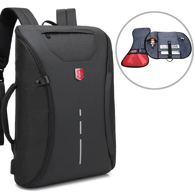 

Multifunction USB Charging Men Backpack Anti Theft 15.6 Inch School Notebook Bag Swiss Oxford Waterproof Travel bagpack mochila