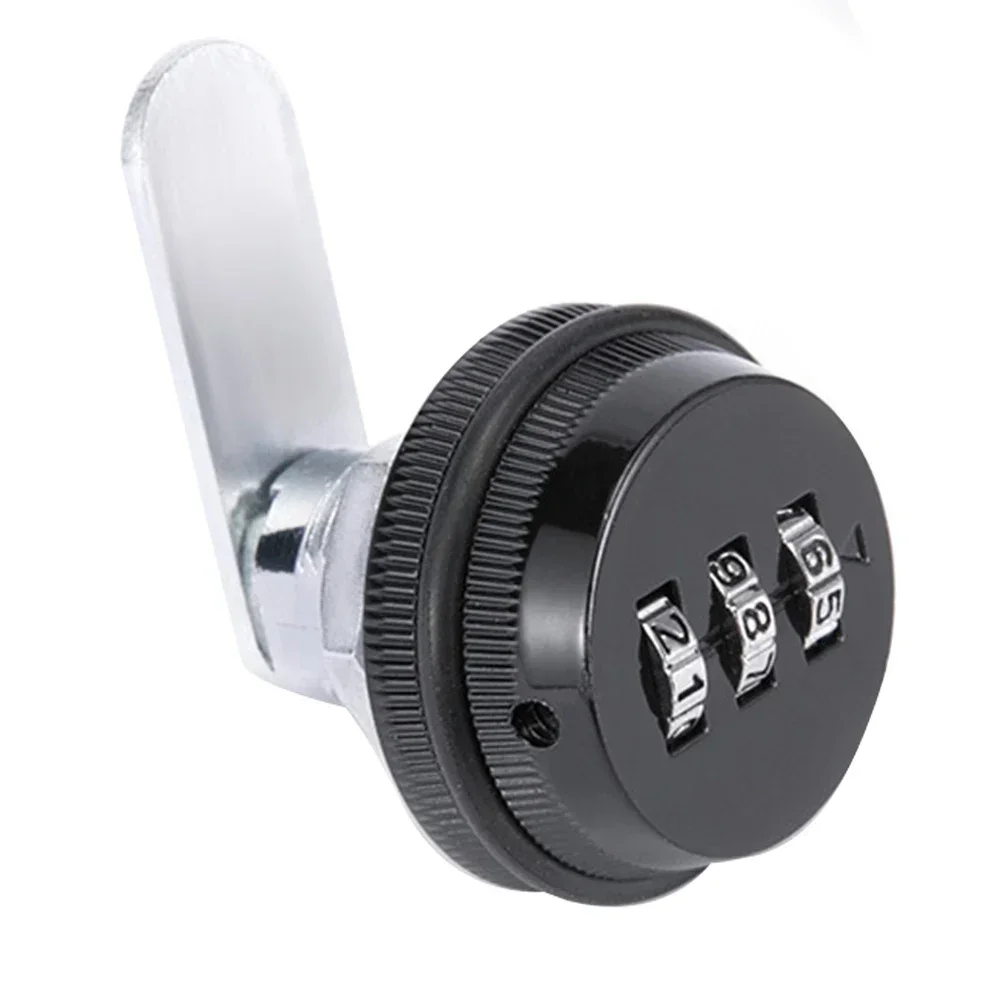 

3-значный бытовой кодовый ящик из цинкового сплава, замок CAM, дверной замок, почтовый ящик без ключа, код безопасности, фурнитура для шкафа, комбинация мебели