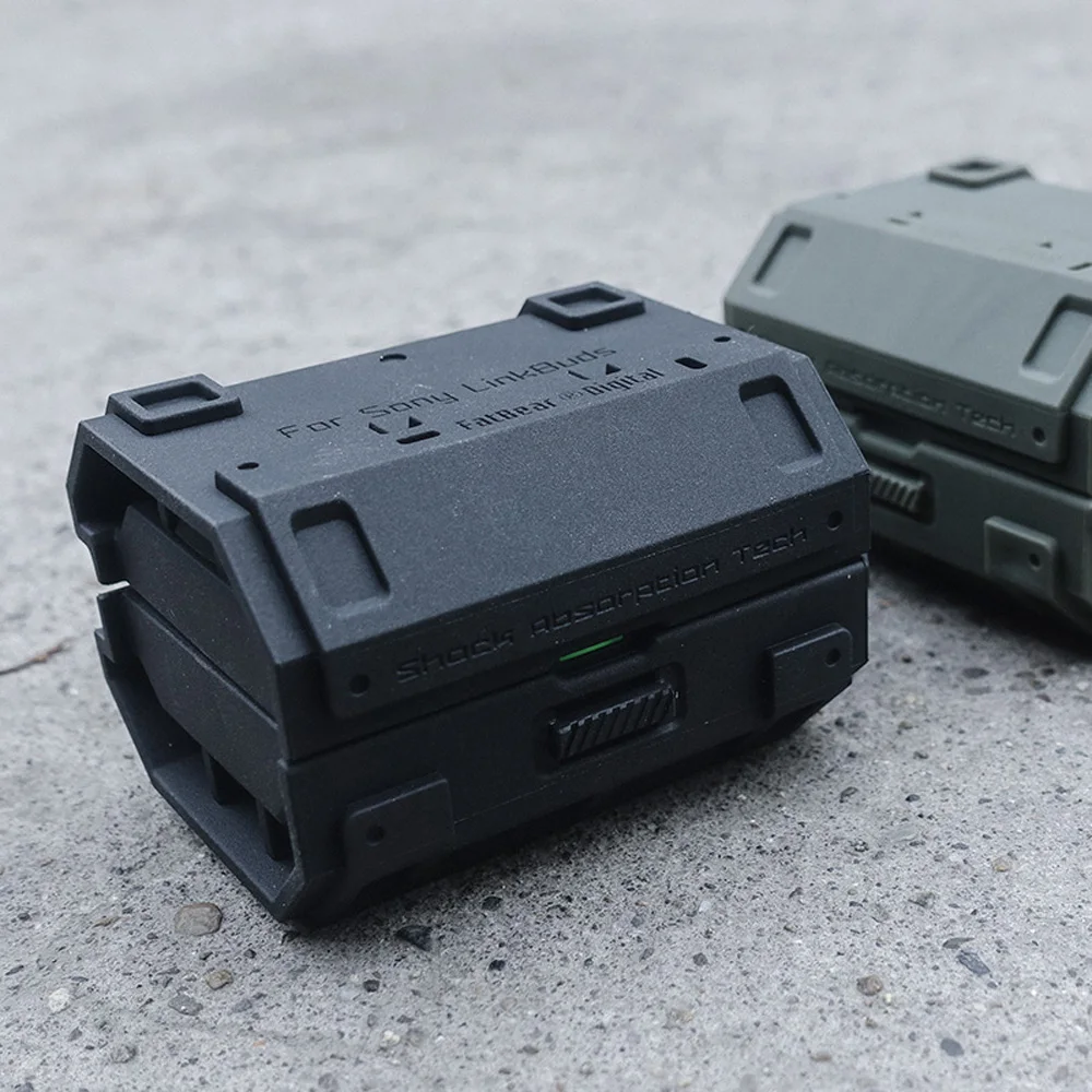 

FATBEAR for Sony LinkBuds S WF-L900 WF-LS900N Earbuds Earphones Rugged Shockproof Armor Buffer Protective Shell Skin Case Cover
