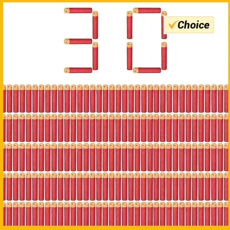 Мега Дартс 30 шт. сменный пакет совместимые мегапули для бластеров серии N-Strike Mega