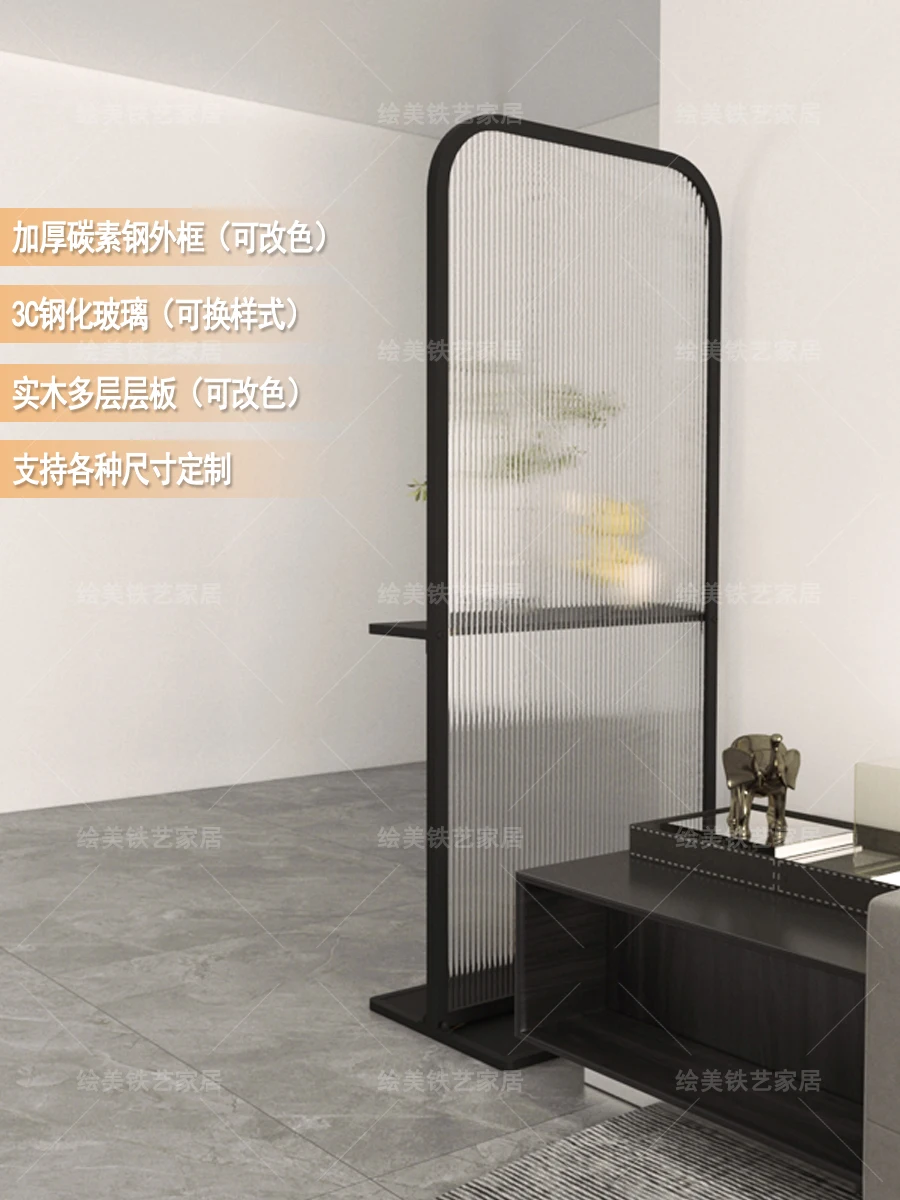 Входная дверь диван для гостиной стеклянная перегородка Changhong полка вход