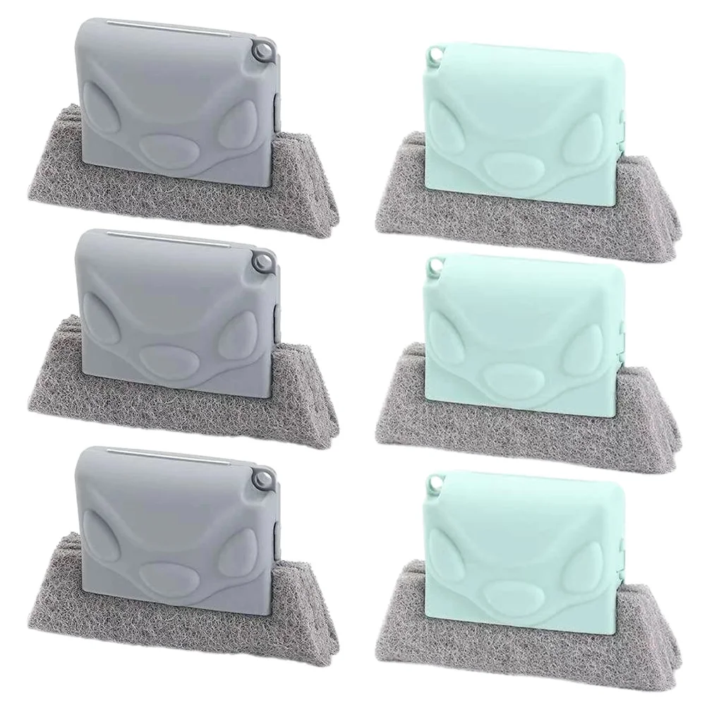

1 Set 6Pcs Window Gaps Cleaning Brushes Kitchen Crevice Brushes (Assorted Color)