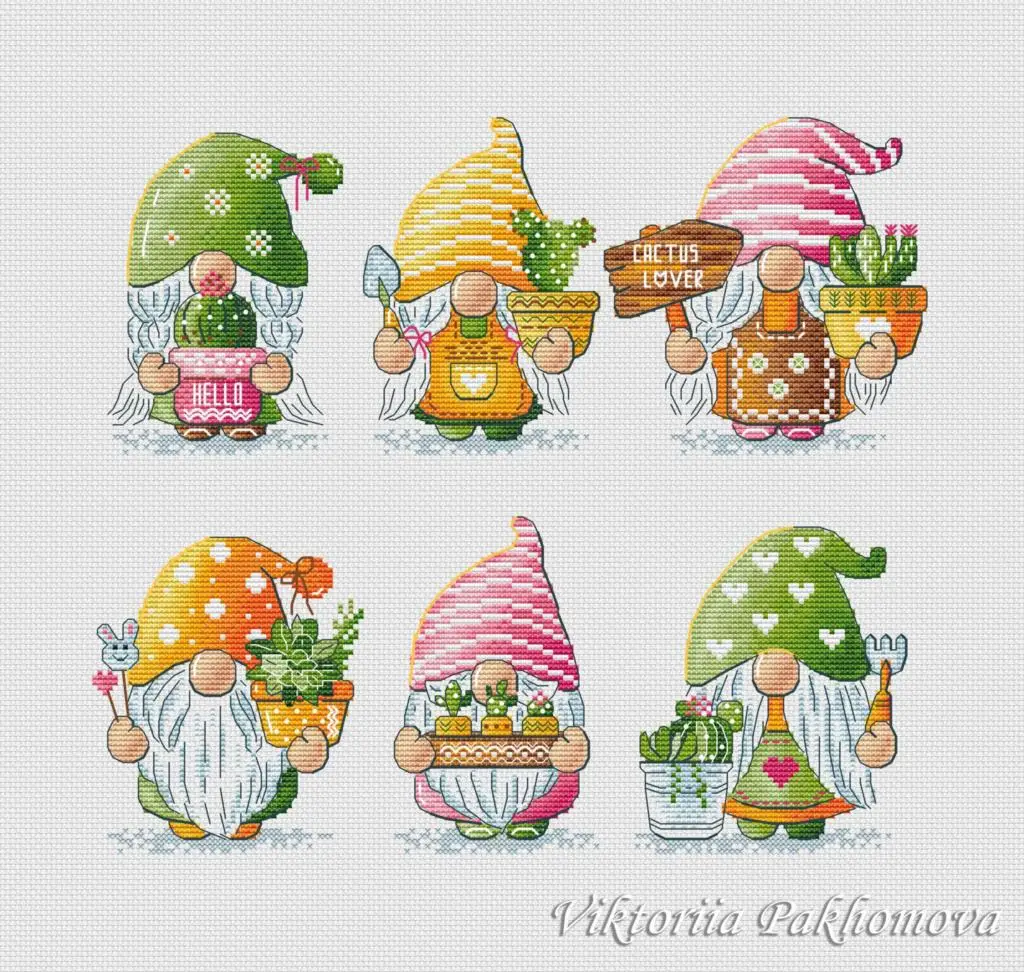 

Unprinted Cotton Aida Hand Succulent dwarf 39-36 Cross Stitch Kits,14, 16, 18, 22, 25, 28CT, DIY Fabric Craft Shop14