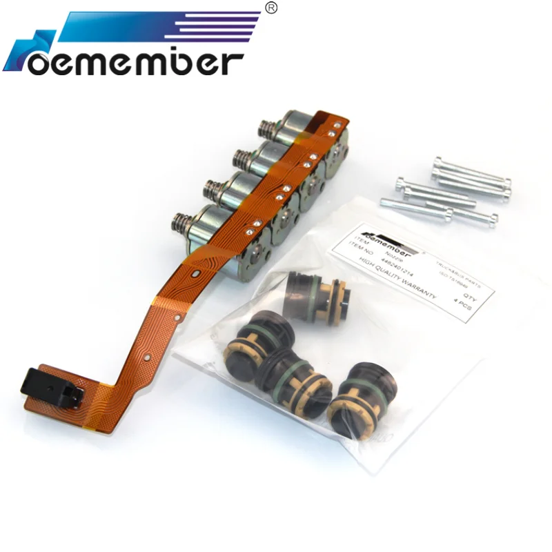 

420612921 4 * Coils Transmission Solenoid Valves Gearbox I-shift For Volvo Truck Accessories OEM 4462401214 Nozzle 4pcs/Set