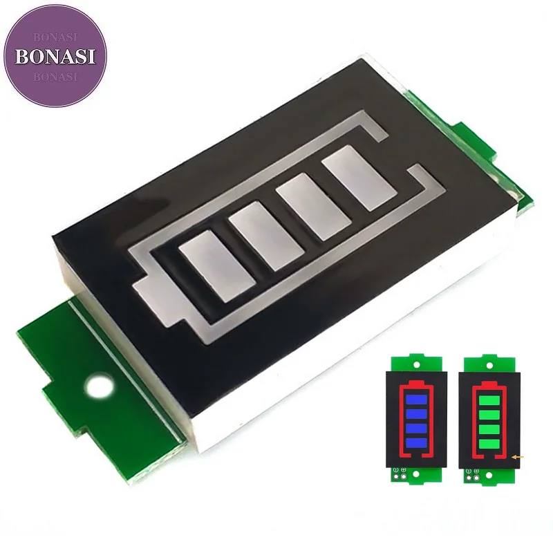 

1S 2S 3S 4S 5S 6S 8S Lithium Battery Capacity Charge Indicator Tester Module 3-34 V Display Electric Battery Power Tester Li-ion