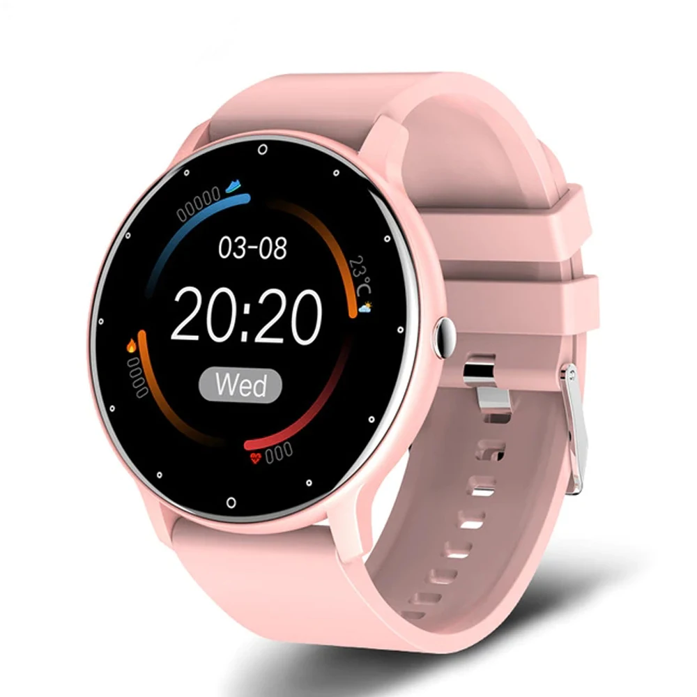 

RuiForLove Fashion Smart Watch Women men Sport Heart Rate Blood Pressure Fitness Tracker Waterproof Smartwatch For iOS Android