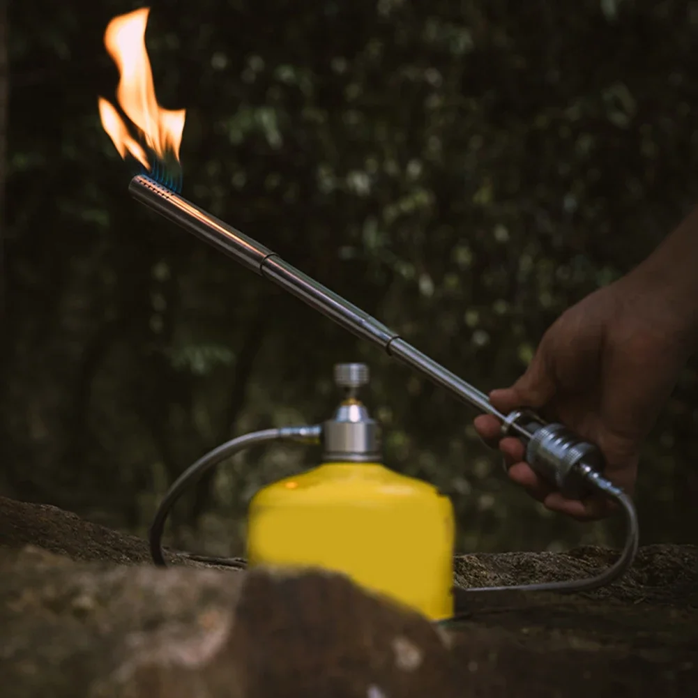 И практичный выдвижной пожарный стартер газовый прибор для кемпинга барбекю