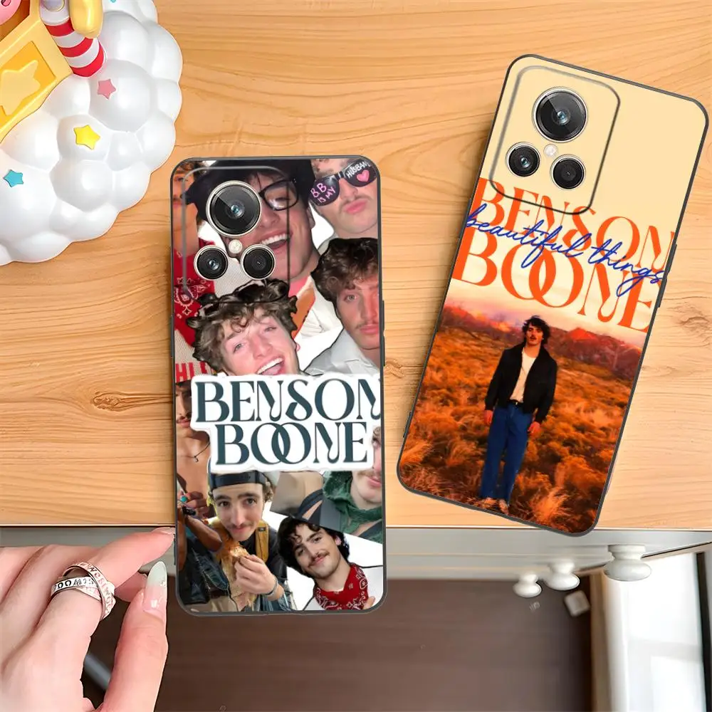 Фото Чехол для телефона Benson Boone для Realme 15 14 13 12 11 10 9 Pro Plus T i Lite 5G, мягкий противоударный чехол из ТПУ №4