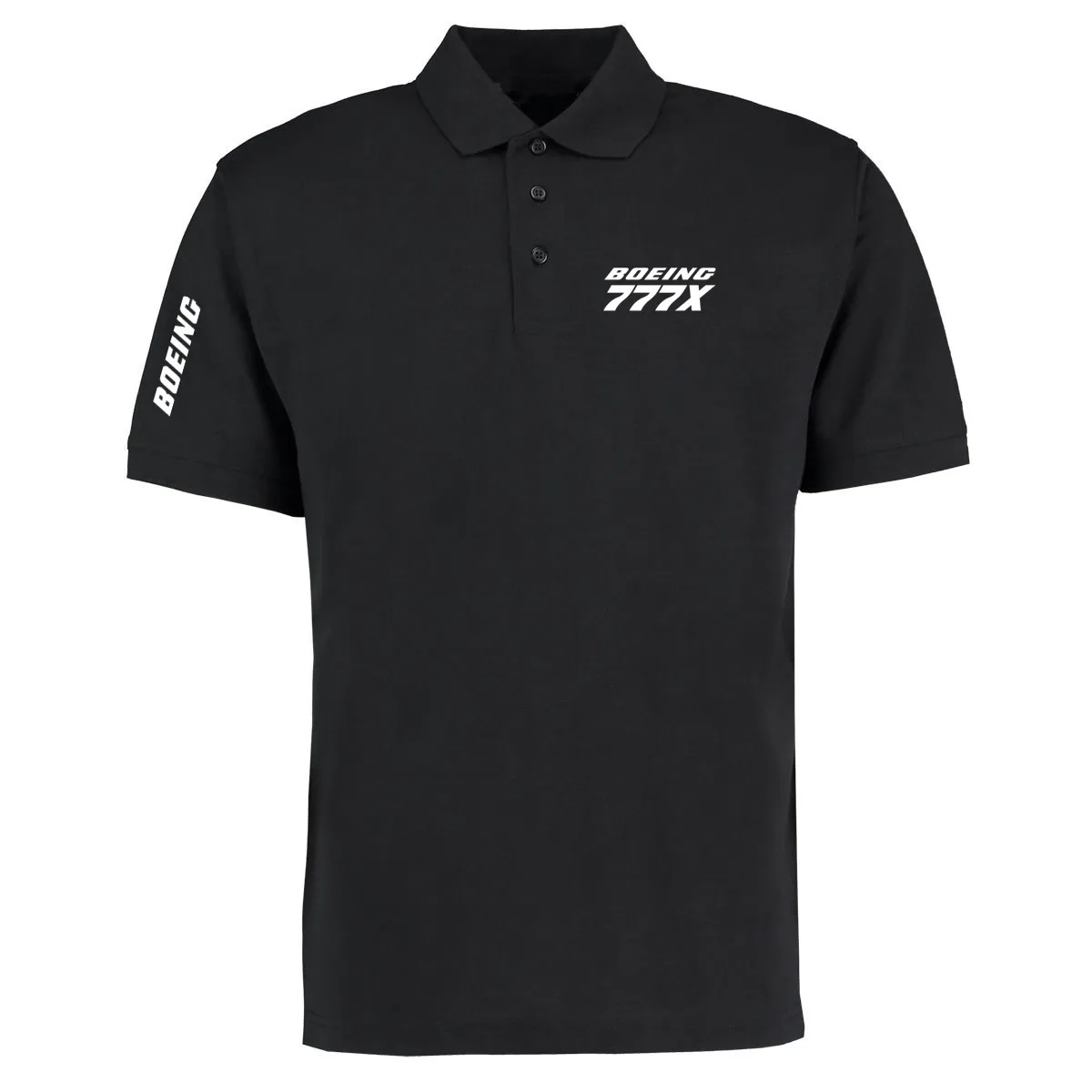 Tops 2024 Plane Pilots Men Cotton Polo Shirts T Shirt for Men Boeing 777-X Print Men Women Polo Shirt Fashion Leisure