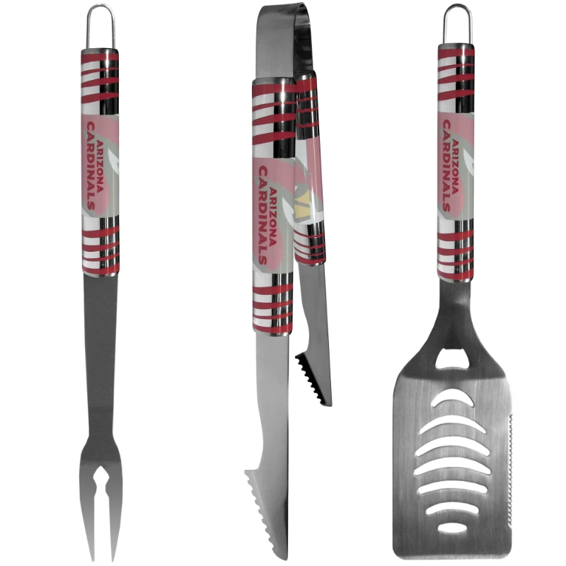 

- NFL 3 Piece Tailgater BBQ Set, Arizona Cardinals