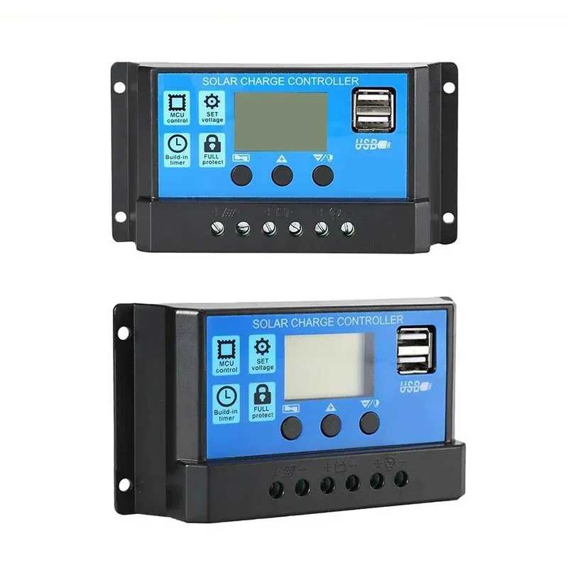 YINGFA Контроллер заряда солнечной батареи 12 В/24 В 10 А-60 А Солнечный регулятор ШИМ