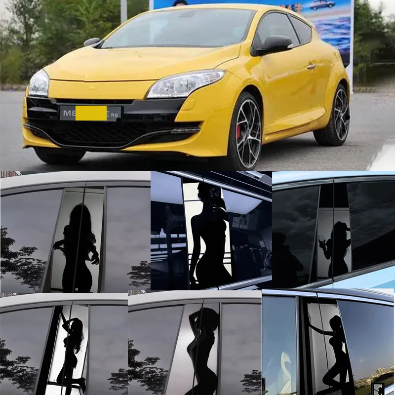 Для Renault Megane QM6 Rafale Scenic Taliant Logan Символ Clio Duster Kangoo Автомобильные наклейки на