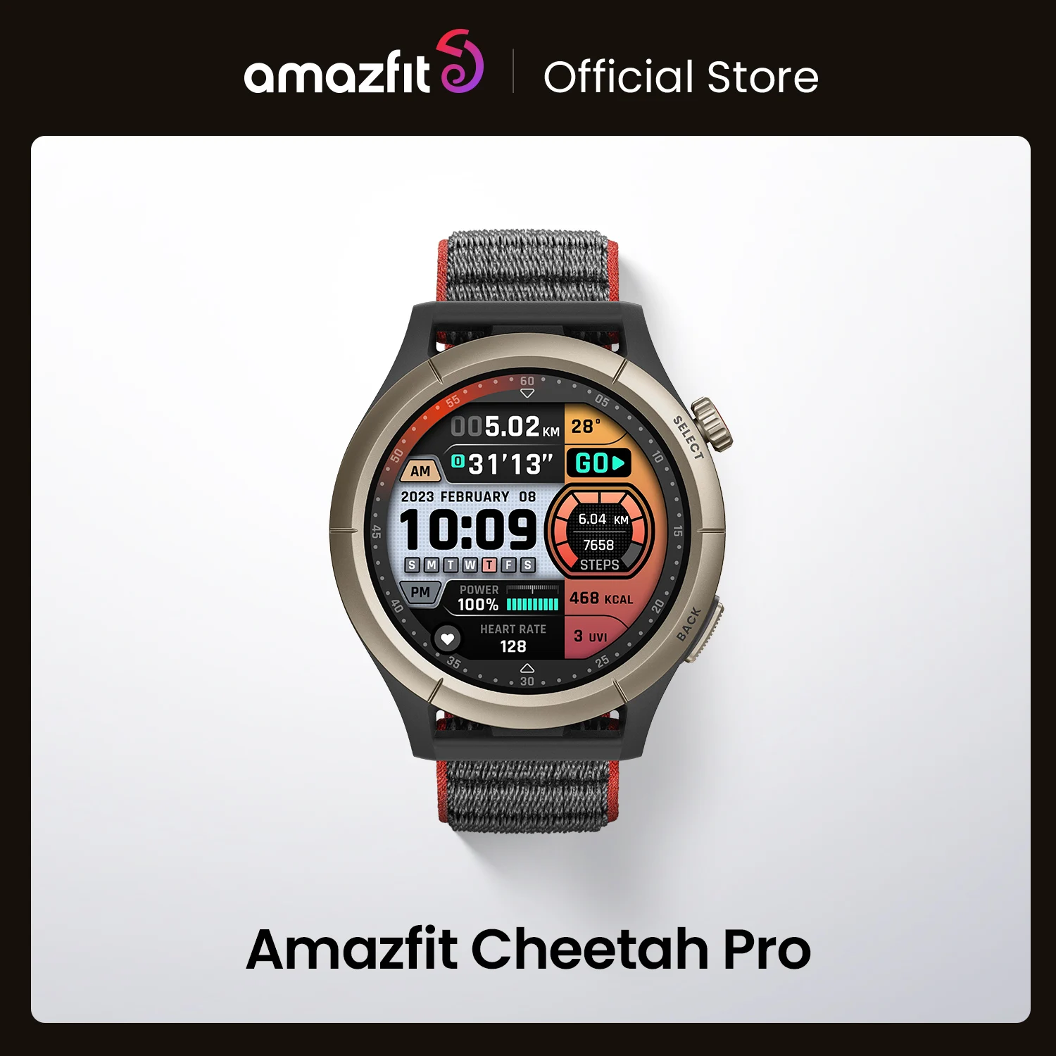 Смарт-часы EURO Amazfit Cheetah Pro 47 мм 150 + спортивные режимы умные часы необработанные GPS