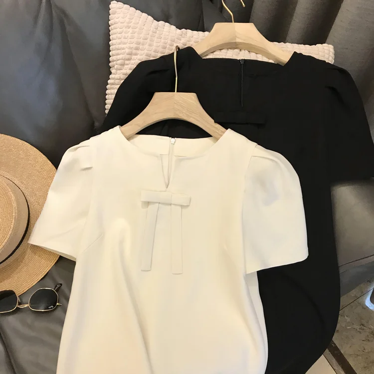 Распродажа женское платье-чулок с лентой во французском стиле