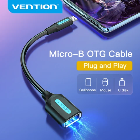Vention USB C к USB адаптер OTG кабель Type C к USB 3,0 2,0 Женский Кабель-адаптер для MacBook Pro Xiaomi Mi 9 Type-C адаптер