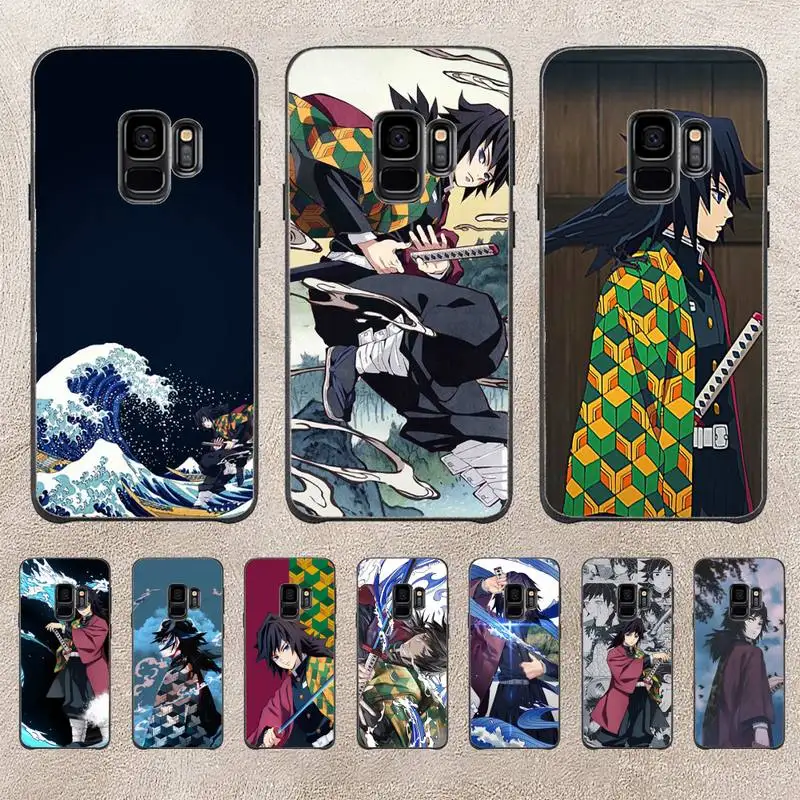 

Demon Slayer Anime Tomioka Giyuu Phone Case For Samsung Galaxy A51 A50 A71 A21s A71 A41 A70 A30 A22 A02s A53 A72 A73 5G Cover