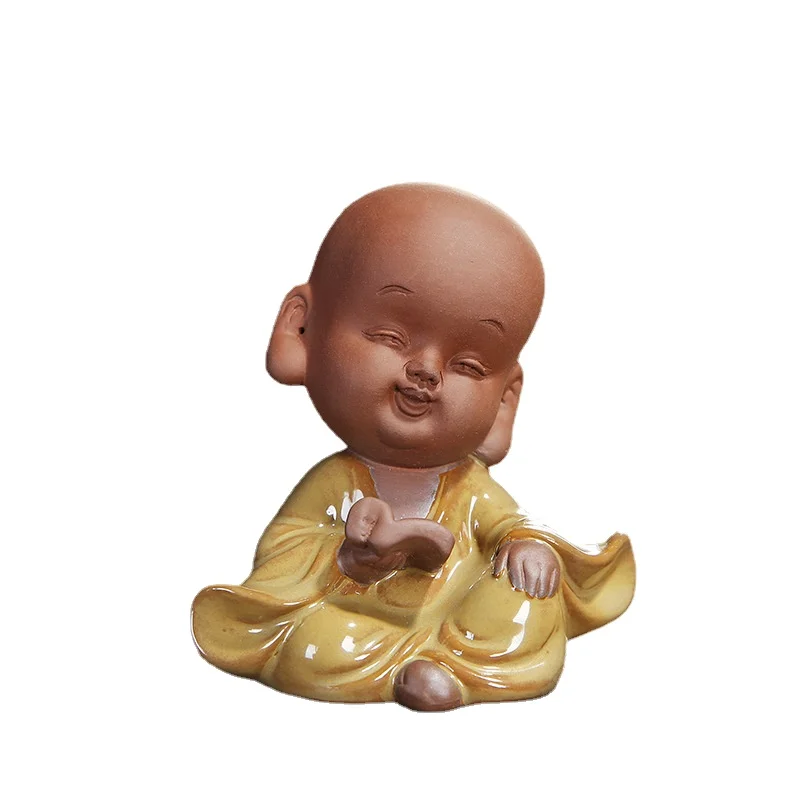 

Zen Monk statue creative buddha Sculpture Home decoration accessories Garden decor