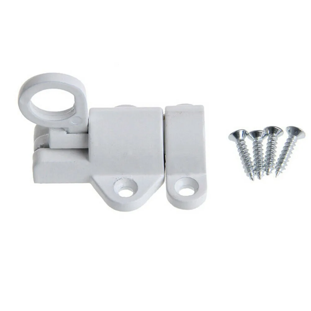 

Door Bolt Aluminum Alloy Self-closing Automatic Latch Window Gate Security Latch Sprung Attic Loft Ceiling Hatch Lock