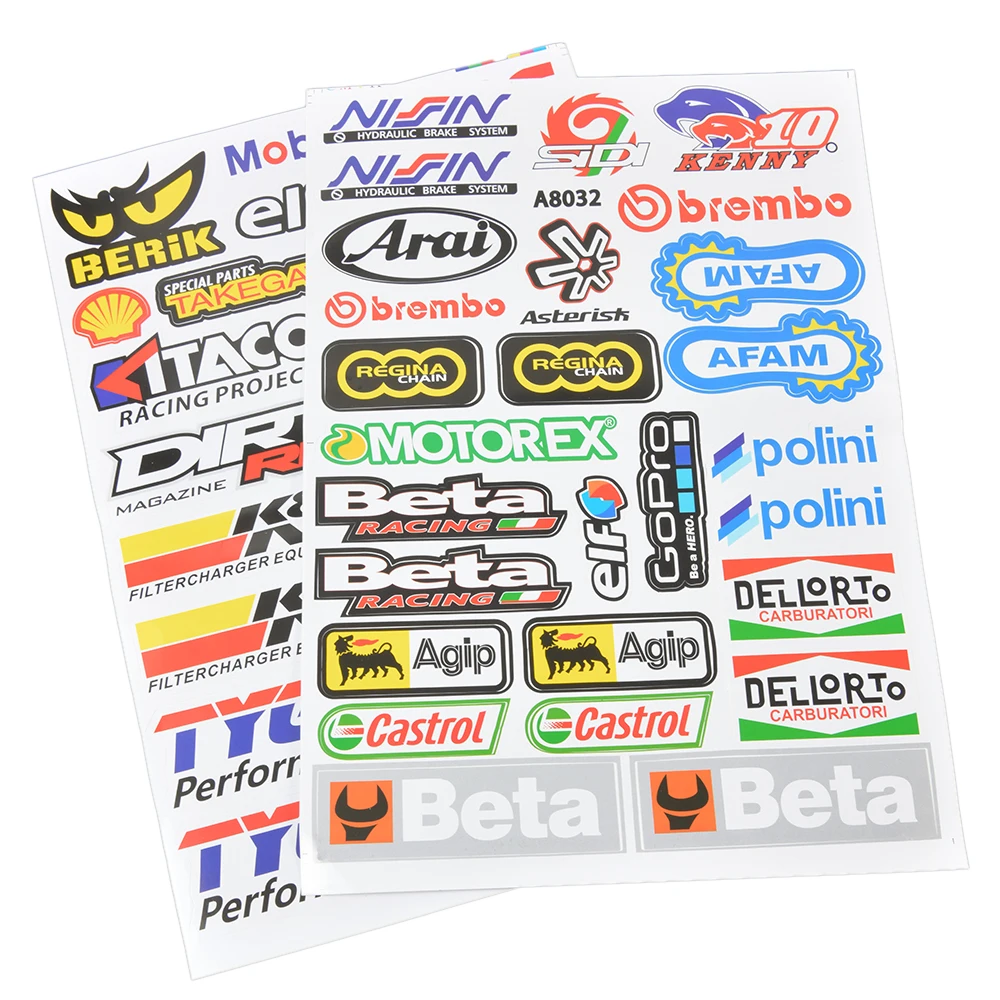 

Водонепроницаемые наклейки и наклейки из ПВХ, 2 шт.