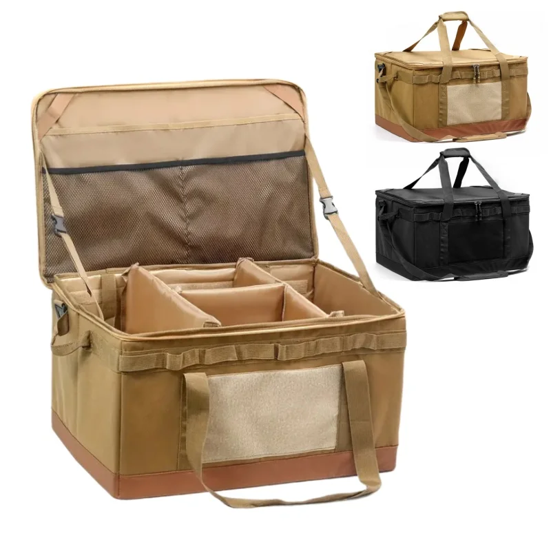 Сумка для хранения большой емкости на 60 л кемпинга и пикника — прочная ткань