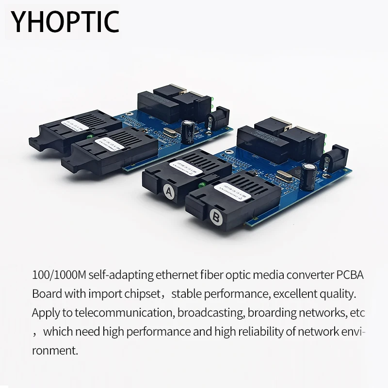 Оптоволоконный медиа-конвертер NoEnName_Null 1000 Мбит/с