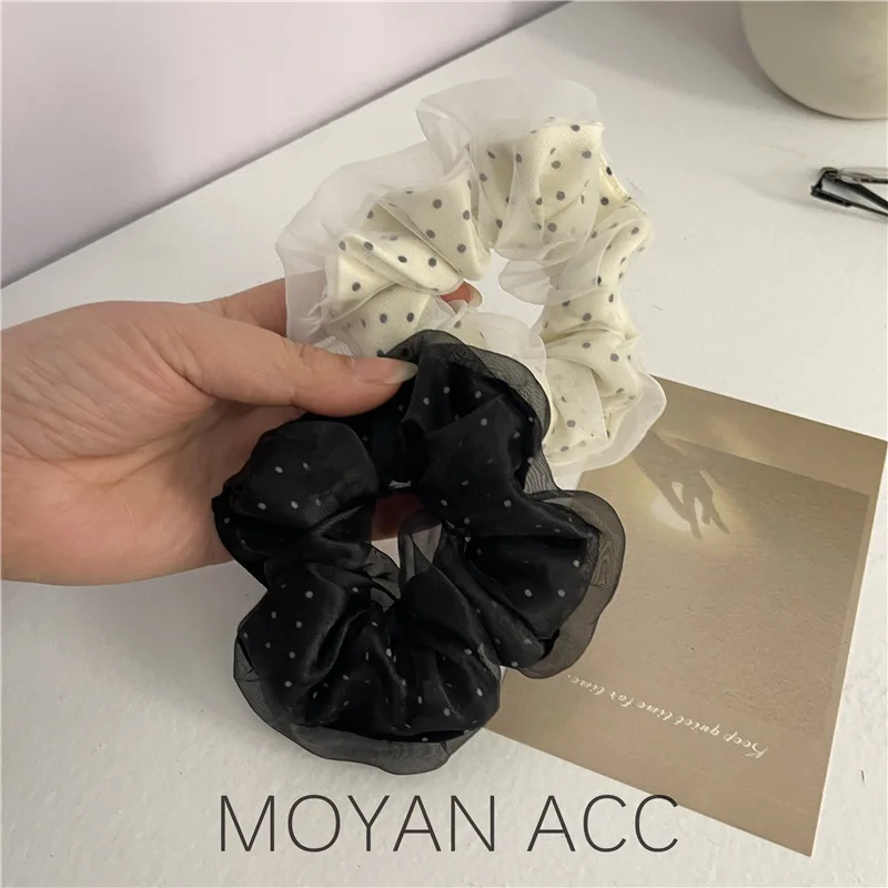 

Сетчатая двухслойная шпилька для волос с головкой крупного кишечника, женская шпилька для волос, Шпилька для волос, резинка для волос в Корейском стиле