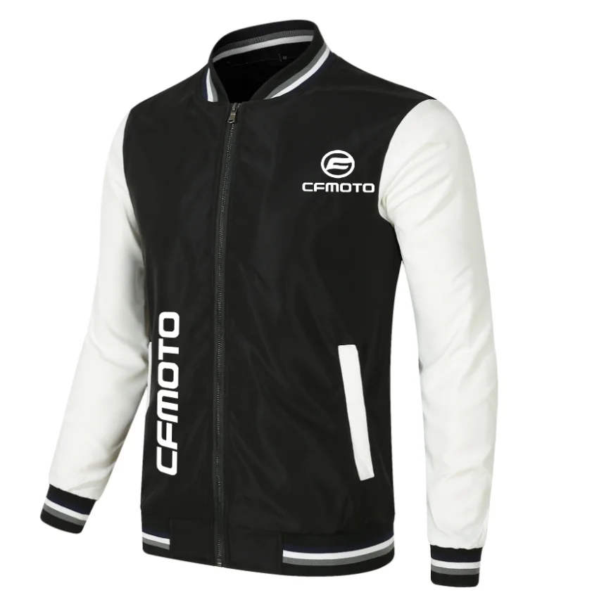 

2022 new for cfmoto motorcycle logo windproof jacket mobike riding jacket jacket sweatshirts racing zipper coat