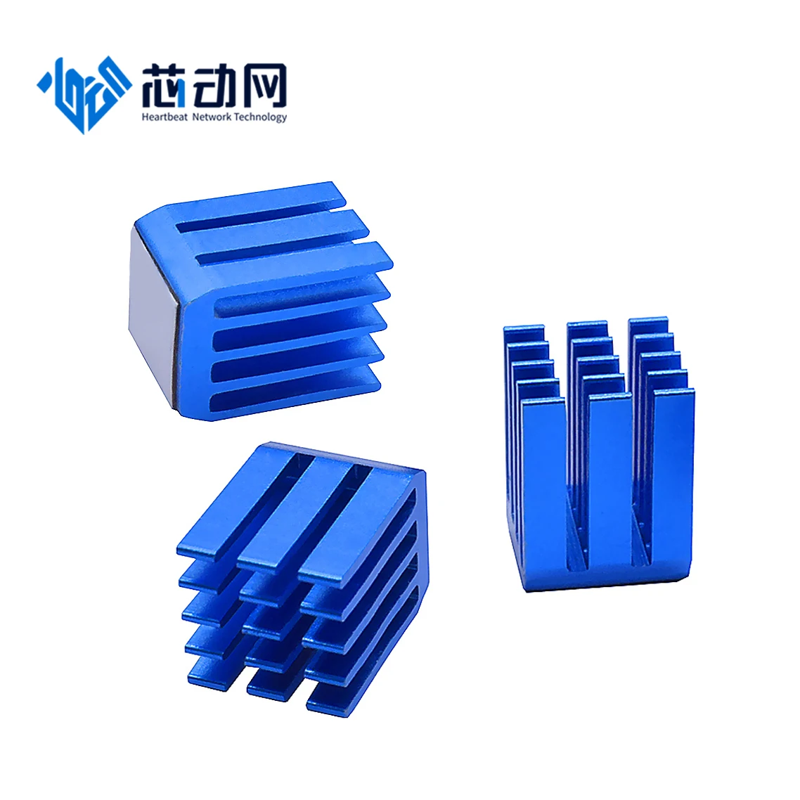 Алюминиевый радиатор для 3D-принтера детали радиатора охлаждения Raspberry Pi TMC2209 A4988