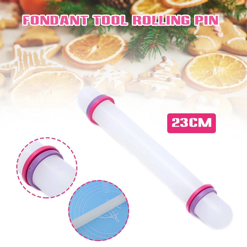 

PP Rolling Pin Non-Stick Kneading Stick Sugar Skin Noodles No Sticky Noodles Cake Roller Baking Tools Fondant Cake Dough Roller