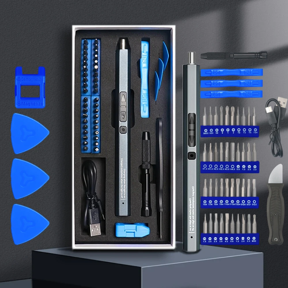 Набор прецизионных электрических отверток Galacok 50 в 1 с магнитными битами со