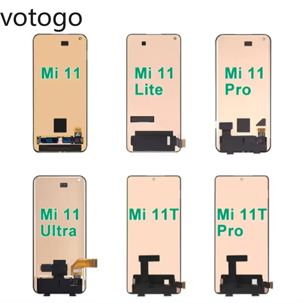 ЖК-экран TFT/оригинальный для Xiaomi Mi 11 Ultra 11T Pro Lite 11X зеркальный ЖК-дисплей сенсорный