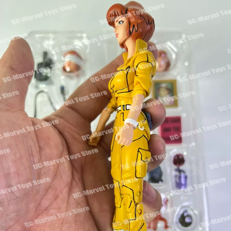 Neca версия 2 0 желтая одежда женский репортер черепашки Tmnt аниме фигурка куклы