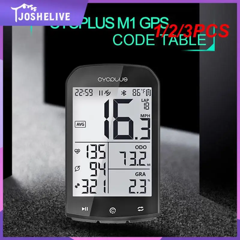 

1/2/3PCS M1 GPS Bike Computer Speedometer Ciclocomputador Odometer Bicycle Accessories Bluetooth 4.0 ANT+ for Garmin Xoss