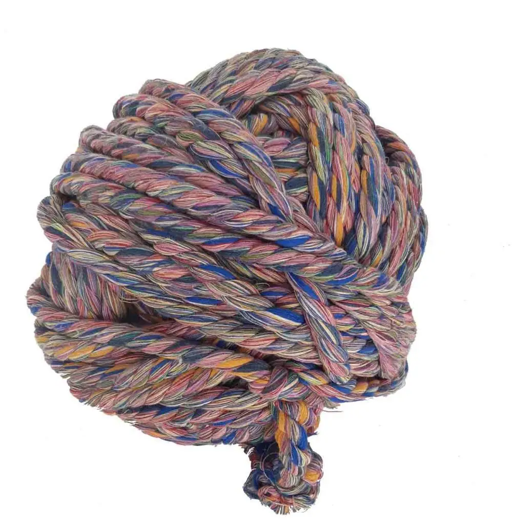 5 метров 3 поворота мраморный ремешок красочная веревка макраме радужная 12 мм