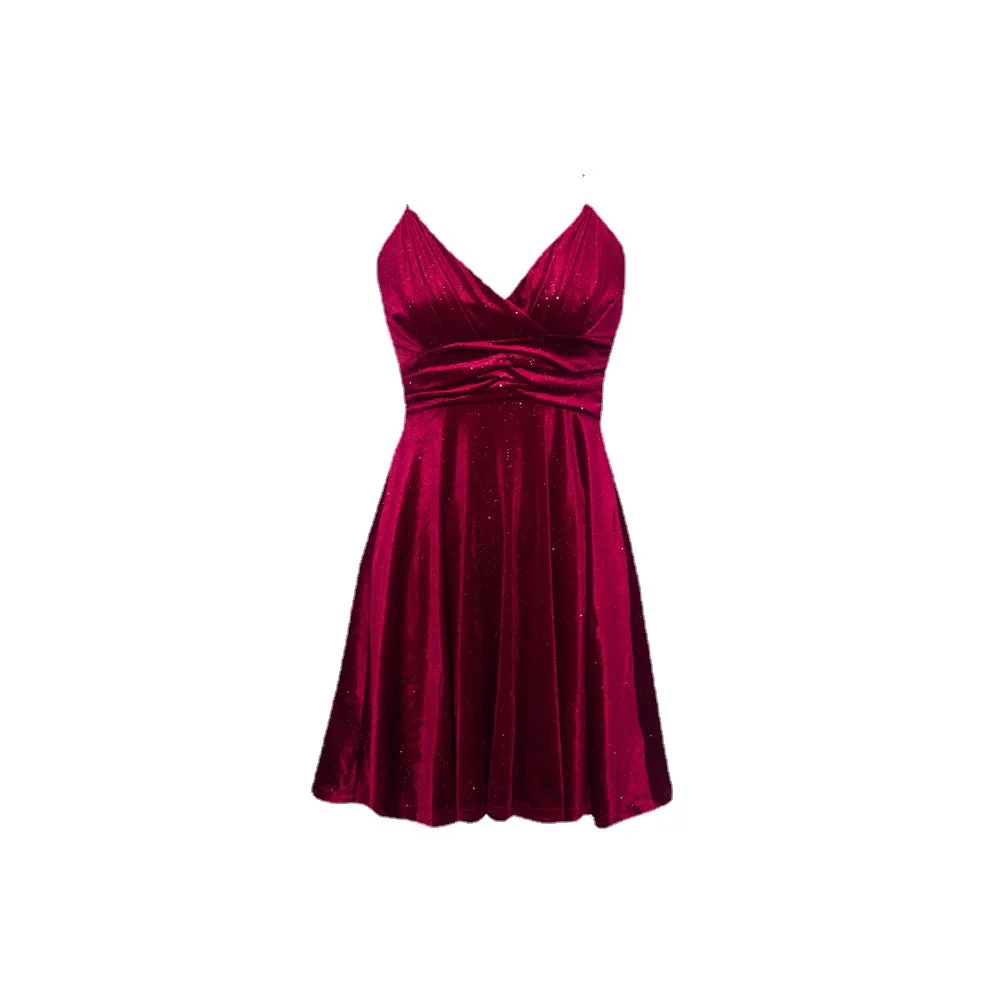 Женская одежда в европейском и американском стиле пикантное платье на бретелях